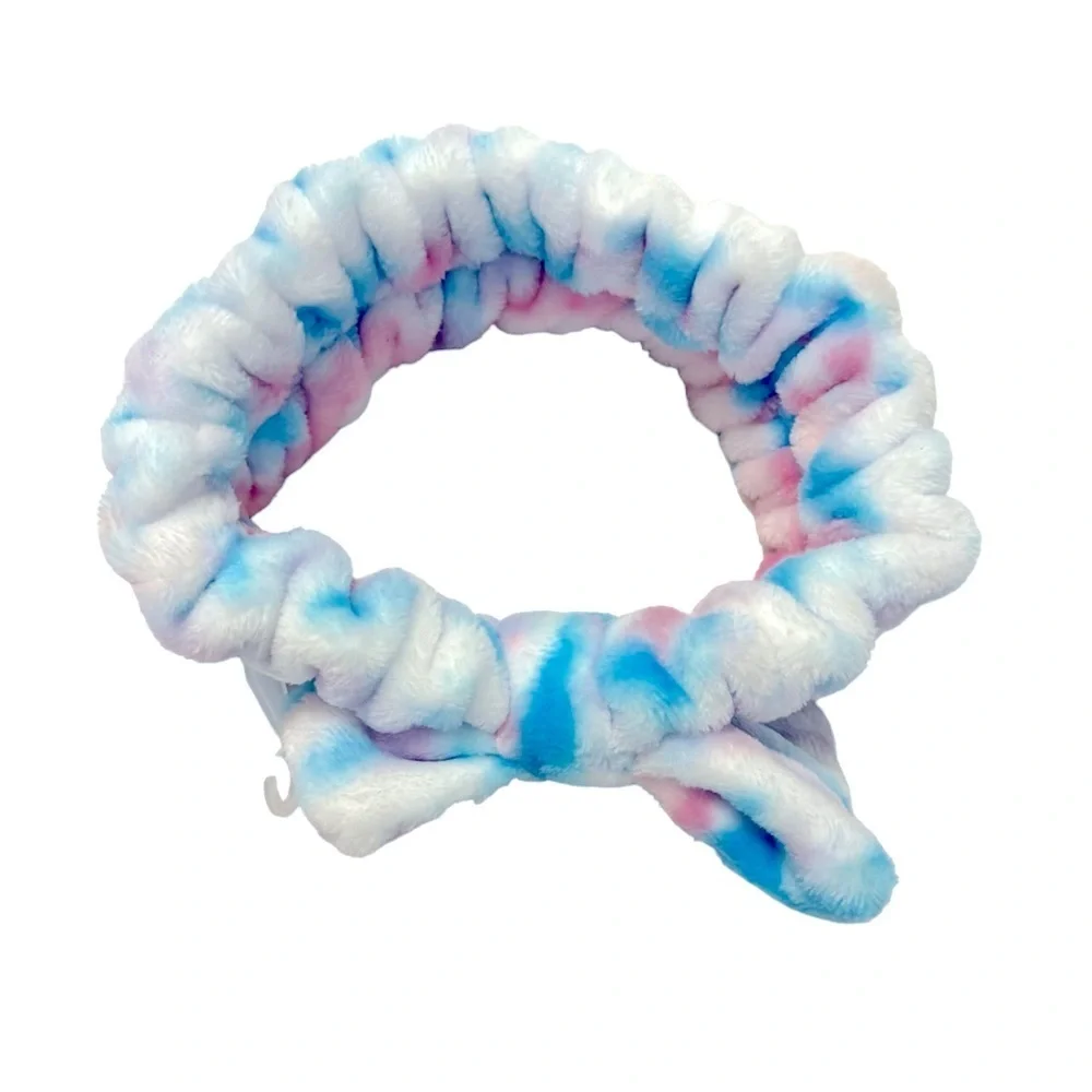Plush Stretch Spa Bow Headband